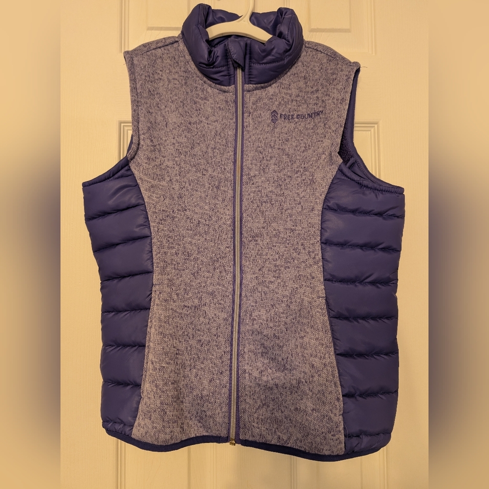 New Free Country kid vest jacket
